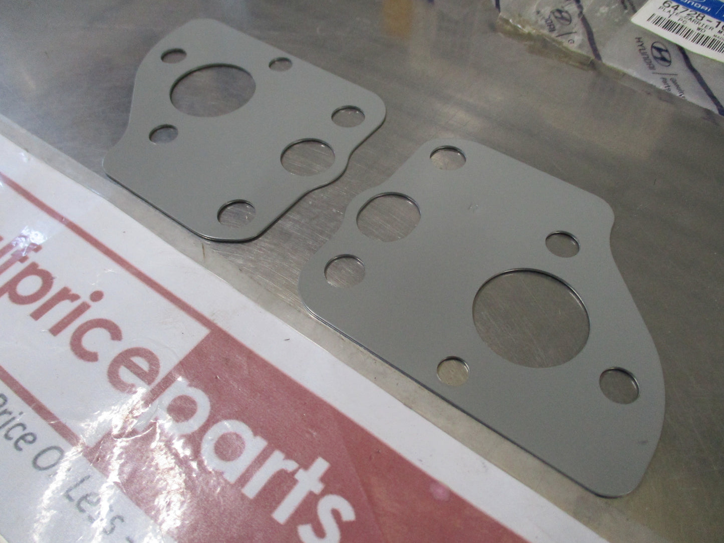 Hyundai Getz Genuine Left And Right Rail Front End Plate Carrier Set New Part