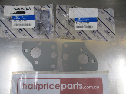 Hyundai Getz Genuine Left And Right Rail Front End Plate Carrier Set New Part
