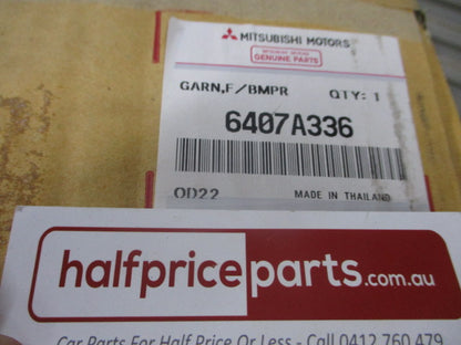 Mitsubishi Triton MR Genuine Chrome Front Bumper Side Garnish New Part
