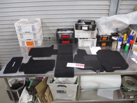 Mitsubishi Challenger PB Genuine 6 Piece Carpet Mat Set New Part