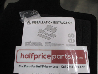Mitsubishi Challenger PB Genuine 6 Piece Carpet Mat Set New Part