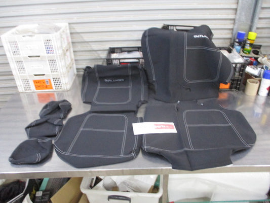 Mitsubishi Outlander ZJ/ZK Genuine Neoprene Rear Seat Covers 2nd Row New Part