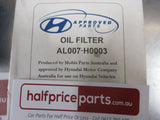 Hyundai Terracan Diesel Genuine Engine Oil Filter New Part