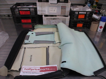 Mitsubishi Pajero Genuine Leather Right Hand 2nd Seat Back Cover New Part