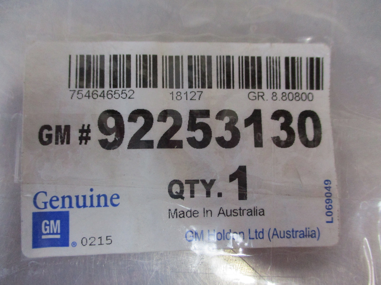 Holden CG Captiva Series II Genuine Service Warranty Book New Part