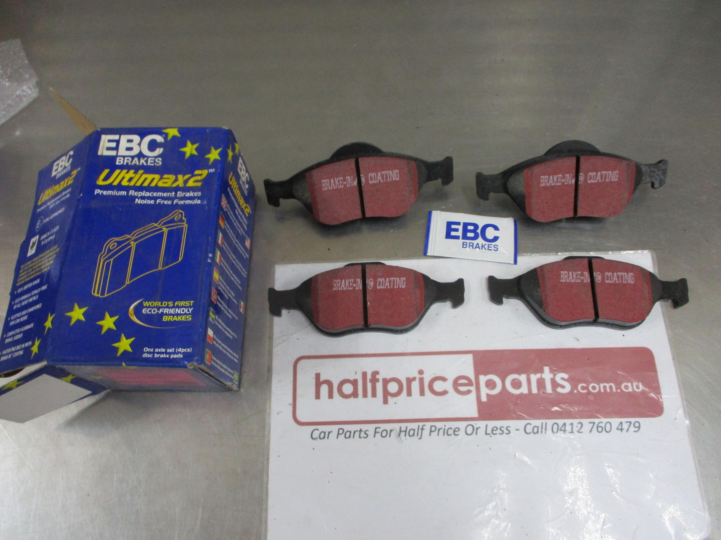 EBC Front Disc Brake Pad Set Suits Ford Fiesta/Mazda 2 DY New Part