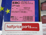 EBC Front Disc Brake Pad Set Suits Ford Fiesta/Mazda 2 DY New Part