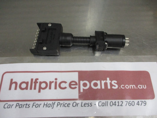 Nissan Genuine Tow Bar Harness Adaptor 7 Pin Small Round To 7 Pin Flat New Part