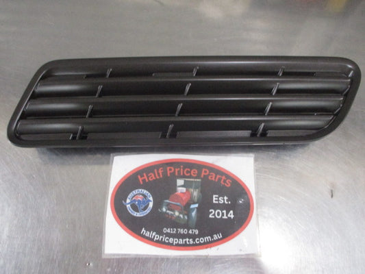 Mitsubishi Lancer Evolution/Ralliart Genuine Left Hand Bonnet Air Vent (Factory Black) New Part