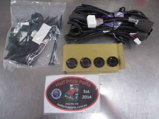 Mitsubishi Outlander Genuine Rear Park Assist 4 Sensors Kit (Factory Labrador Black) New Part