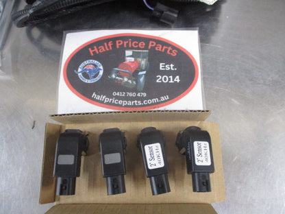 Mitsubishi Outlander Genuine Rear Park Assist 4 Sensors Kit (Factory Labrador Black) New Part