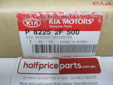 Kia Cerato Genuine Rear Slim Line Tinted Weather Shields New Part