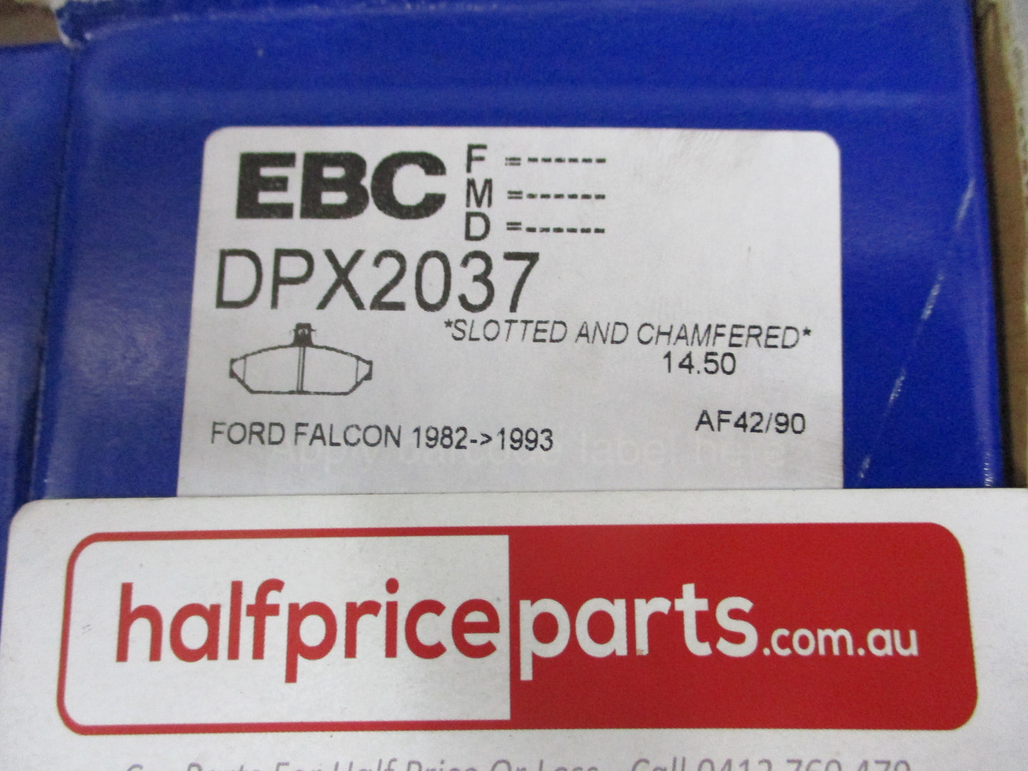 EBC Front Disc Brake Pad Set Suits Ford Falcon XD-XE-XF New Part