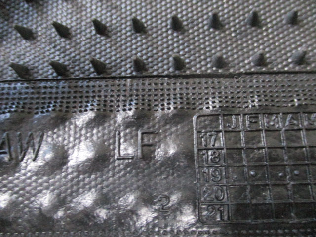 Ford Everest Genuine Front LH - Passenger Floor Mat New Part.