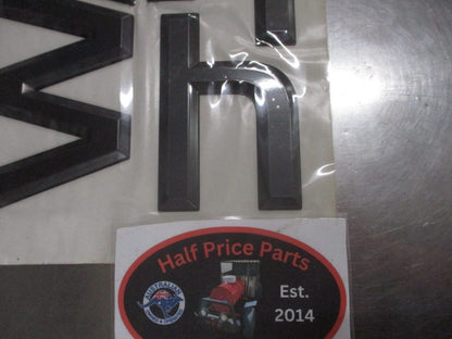 Walkinshaw Tail Gate Emblem (Individual Letters) 13.2 Hight New Part