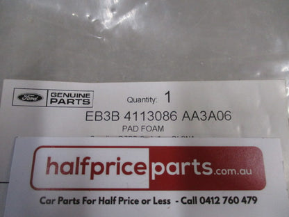 Ford UA Everest Genuine Drivers (Righthand) Carpet Floor Mat New Part