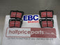 EBC Rear Brake Pad Set Suits Toyota Rav4 New Part