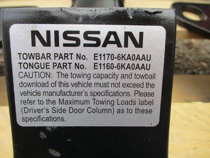 Nissan Pathfinder R52 Genuine Tow Bar Kit Complete New Part