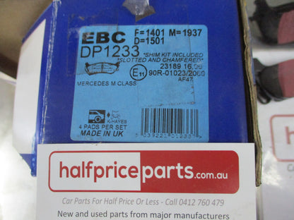 EBC Rear Brake Pad Set Suits Mercedes Benz M-Class New Part