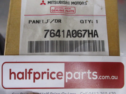Mitsubishi Triton Genuine Left Hand Front Door Power Window Panel Trim New Part