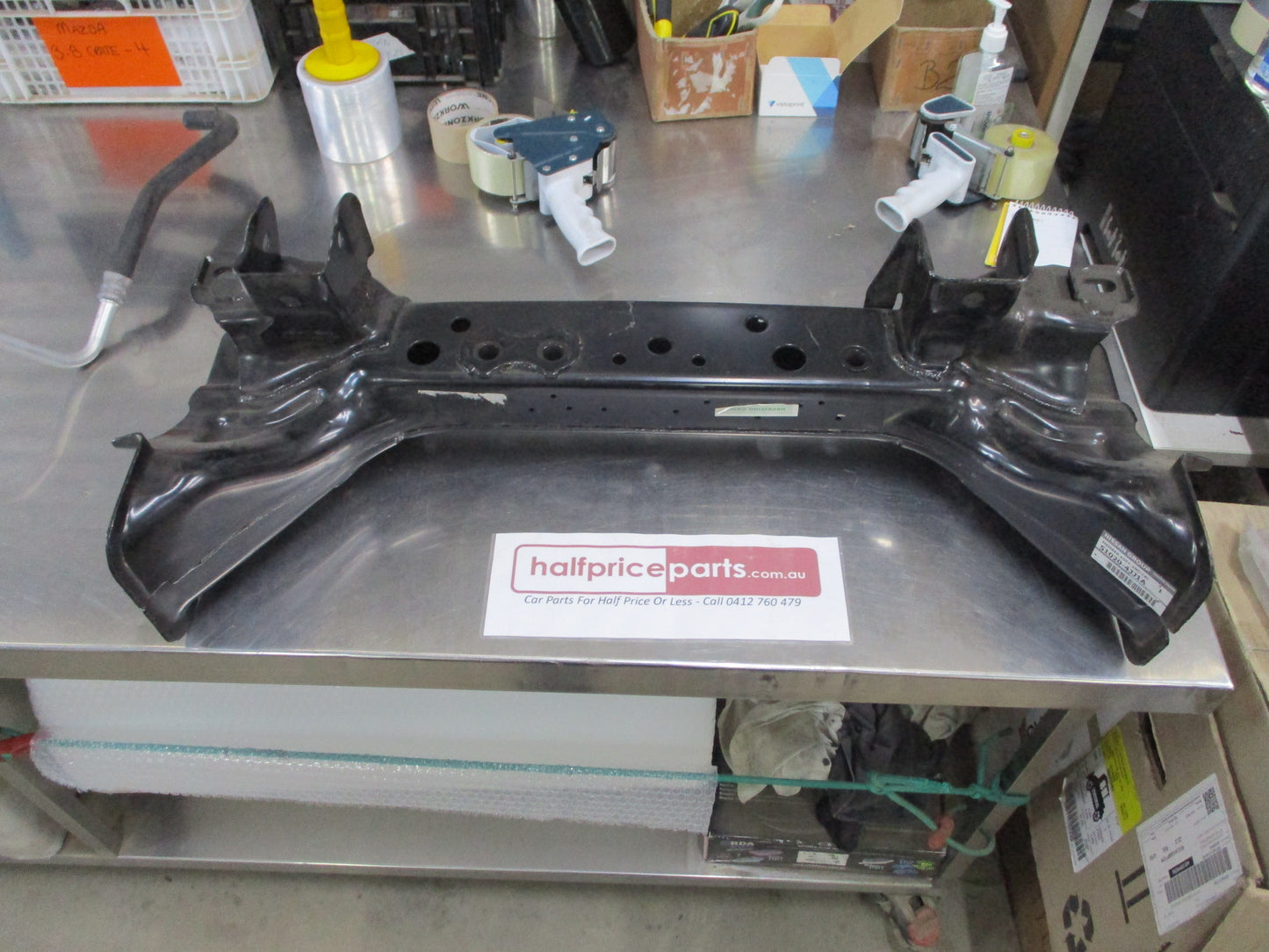 Nissan Navara NP300 D23 Genuine Front Under Engine Cross Member Assembly 2nd Cross New Part .