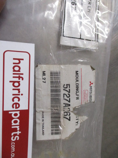 Mitsubishi Mirage Genuine Left Hand Front Belt Moulding New Part
