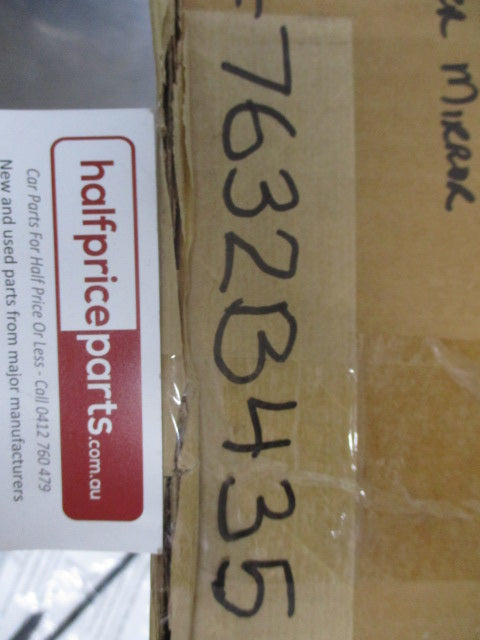 Mitsubishi Outlander ZH Genuine Left Hand Outer Electric Mirror Assembly New Part