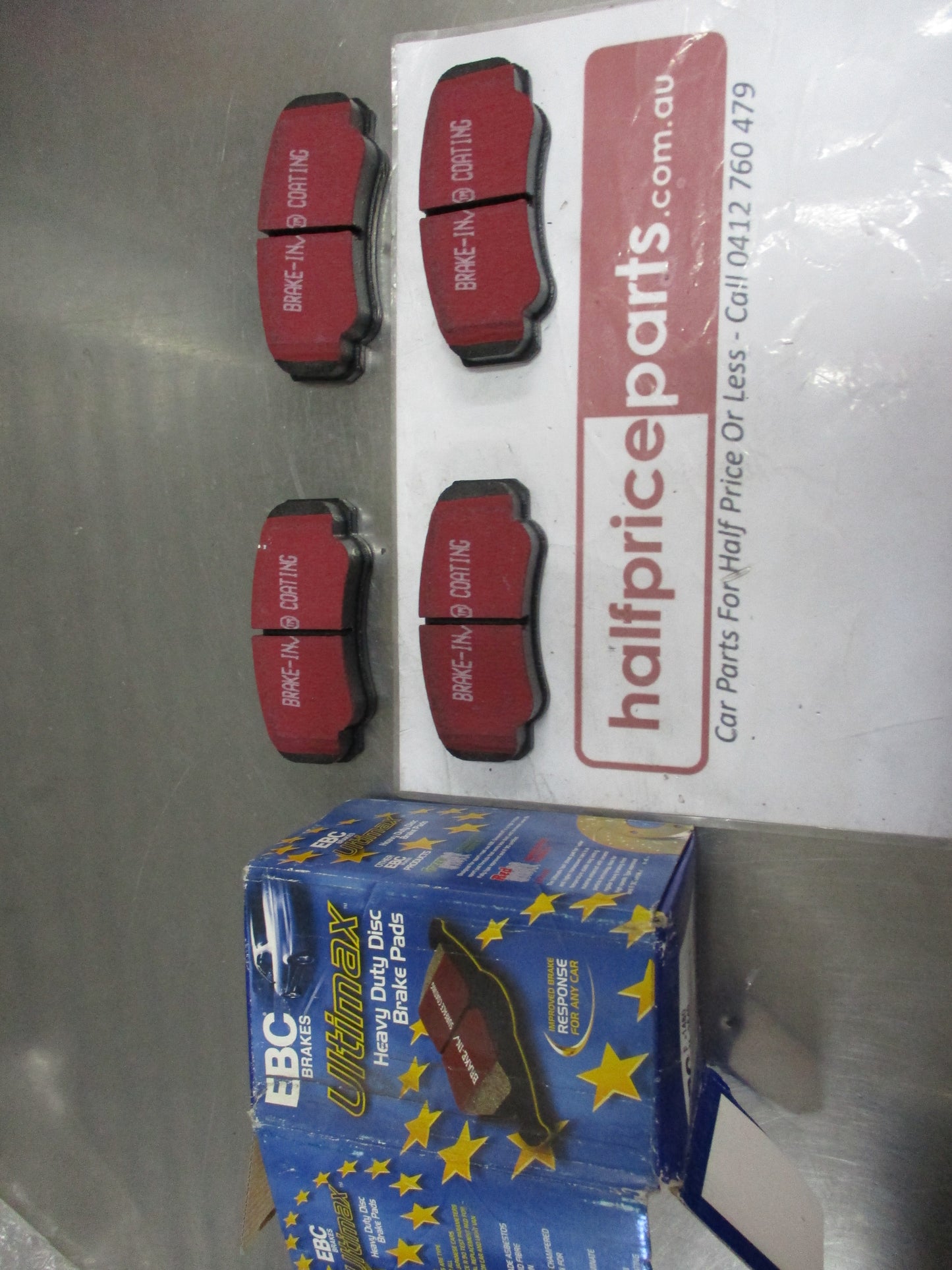 EBC Rear Disc Brake Pad Set Suits Citroen Jumper/Fiat Ducato Van/Peugeot Boxer New Part