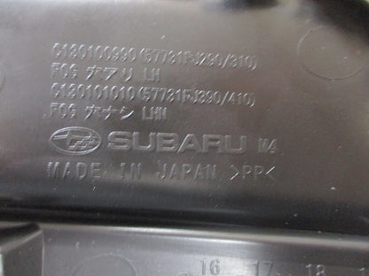 Subaru Impreza Sedan-Wagon Genuine Left Hand Front Fog Light Cover New Part