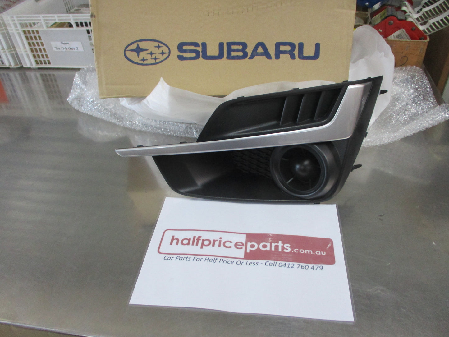 Subaru Impreza Sedan-Wagon Genuine Left Hand Front Fog Light Cover New Part