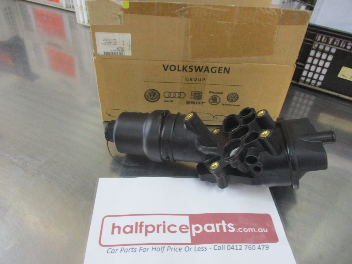 VW Golf/Audi Genuine Non-Turbo Oil Filter Housing New Part