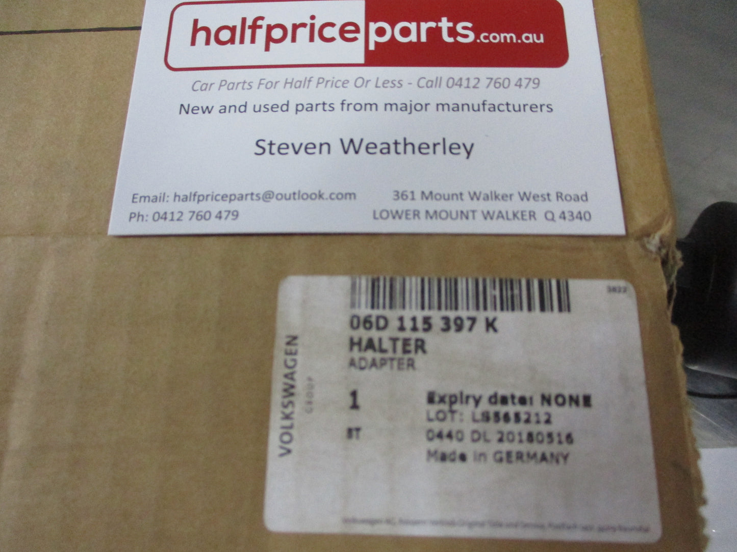 VW Golf/Audi Genuine Non-Turbo Oil Filter Housing New Part