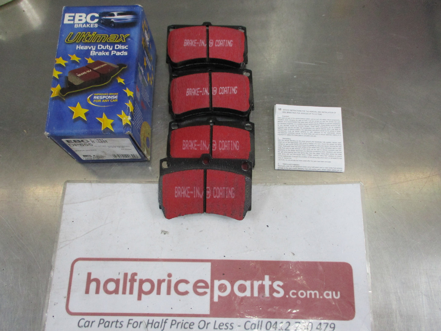 EBC Front Disc Brake Pad Set Suits Mazda 323 Sedan-Liftback-Wagon-Hatch New Part