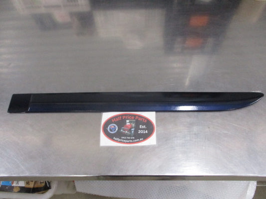 Mitsubishi KH Pajero Sport Genuine Passenger Rear Door Moulding (Factory Dark Blue) New Part