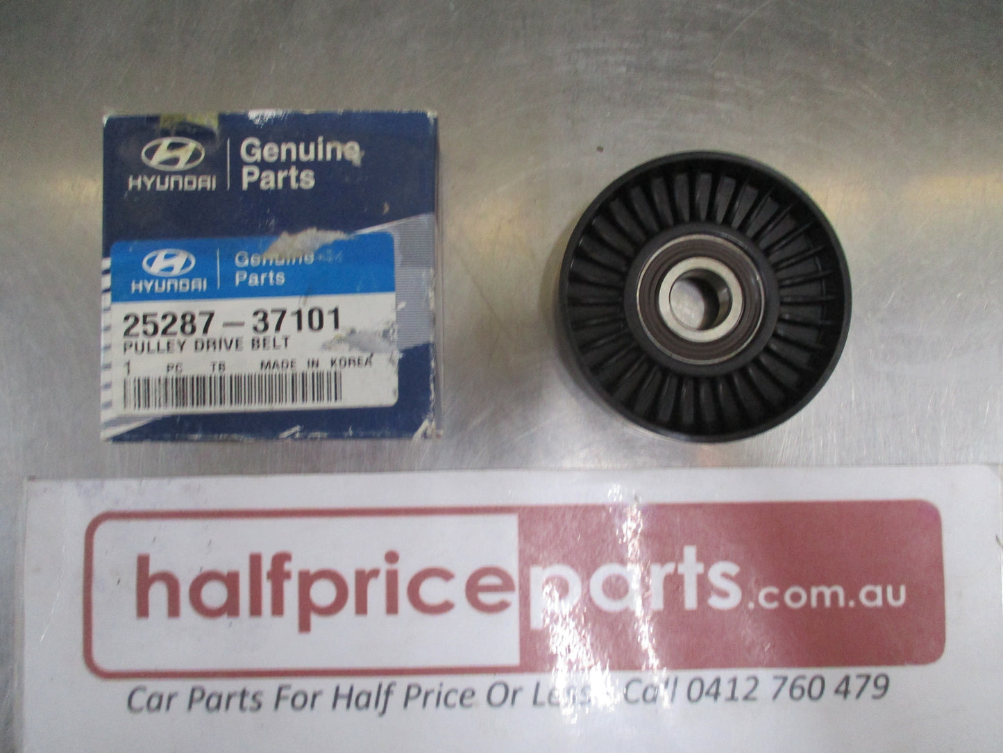 Hyundai Santa Fe/Sonata/Tiburon/Tucson/Kia Sportage Genuine Drive Belt Pulley New Part