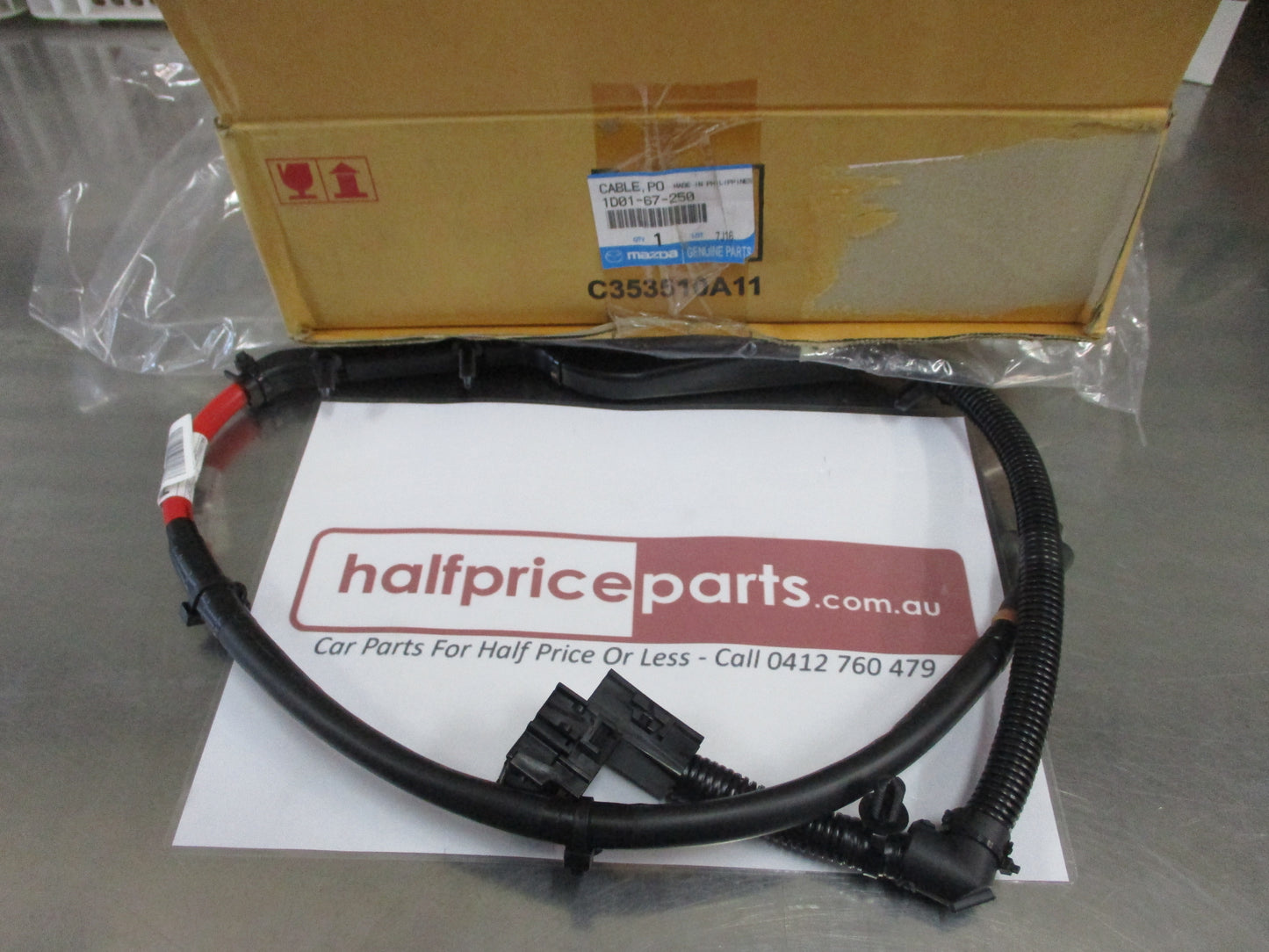 Mazda BT-50 Genuine Positive Cattery Cable New Part