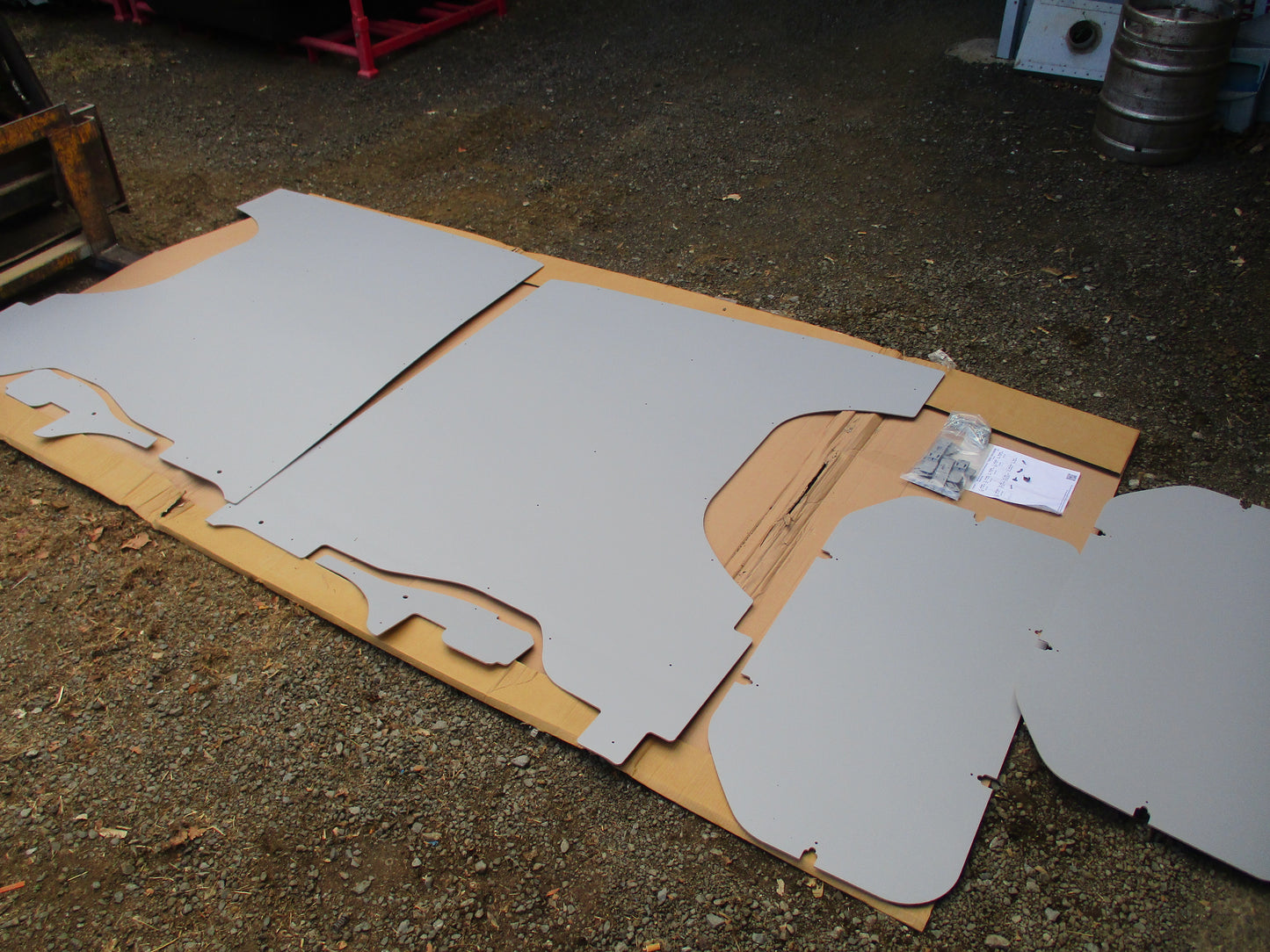 Mitsubishi Express Genuine Long Wheel Base Plywood Wall Panel Kit New