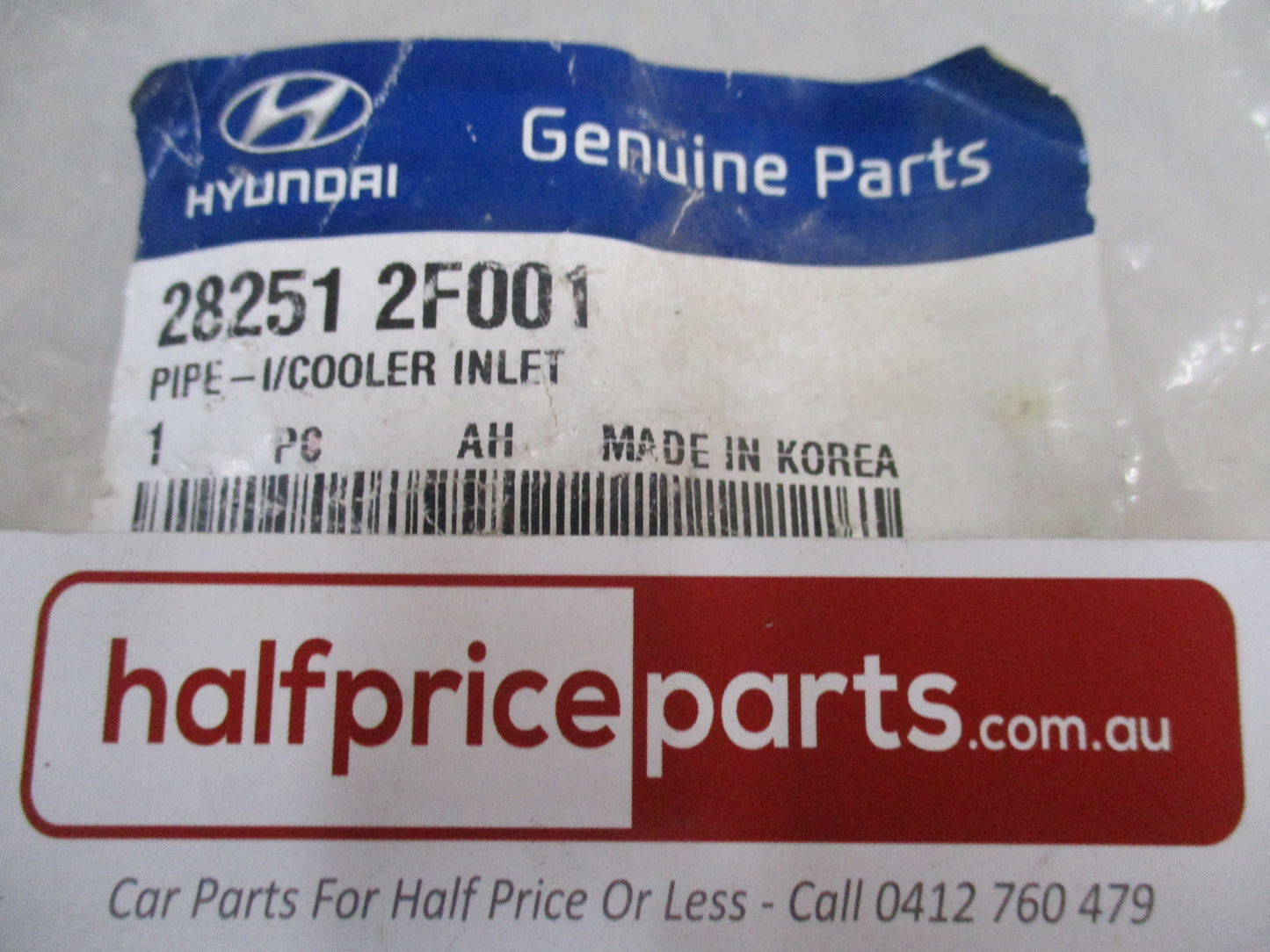 Hyundai Santa Fe/Tucson/Kia Sportage Genuine Intercooler Inlet Pipe New Part