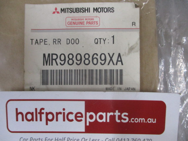 Mitsubishi Grandis Genuine Left Hand Rear Door Sash New Part