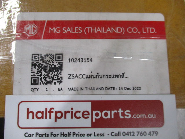 MG ZS - ZS EV - ZST  Genuine Boot Lip Skid Plate -  New Part