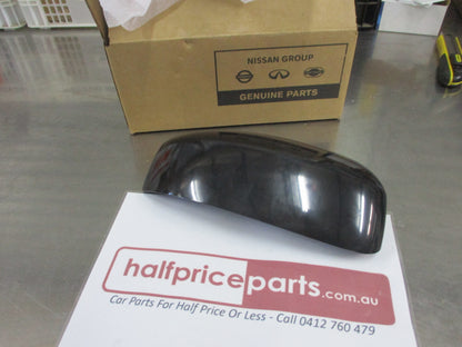 Nissan R52 Pathfinder Genuine Driver Mirror Scalp (Unpainted) New Part