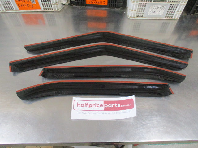 MG MG3 Genuine Tinted Weather Shields And Fitting Kit - New Part