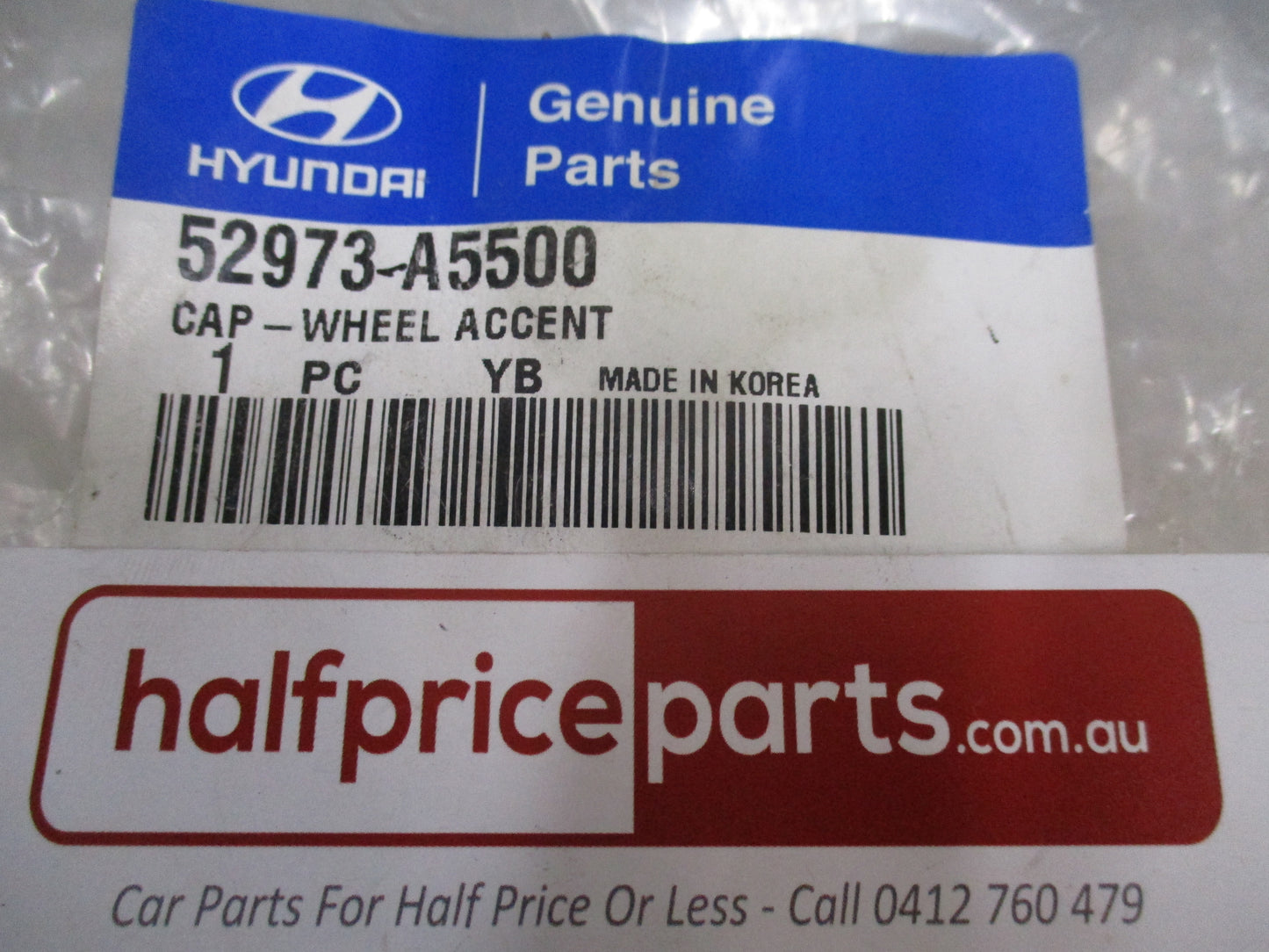 Hyundai Elantra GT / I30 Genuine Accent Wheel Cap New Part