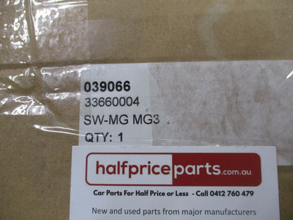 MG MG3 Genuine Tinted Weather Shields And Fitting Kit - New Part