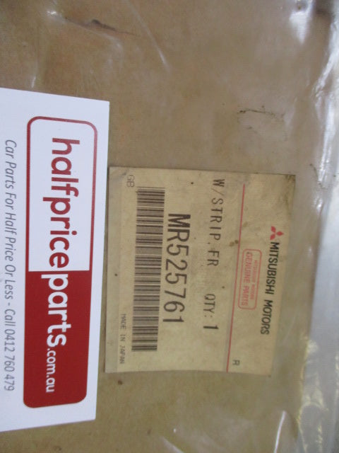 Mitsubishi Evolution/Lancer Genuine Left Hand Front Door Weather Strip New Part