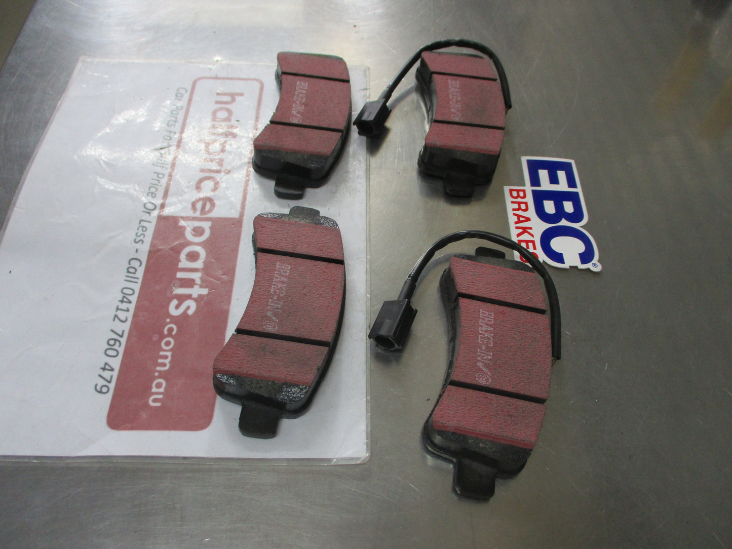 EBC Rear Disc Brake Pad Set Suits Fiat Ducato Van/Peugeot Boxer Van-Chassis New Part
