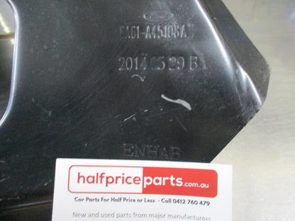 Ford Fiesta WT-WZ Genuine Troughy Right Hand Corner Plate -  New Part