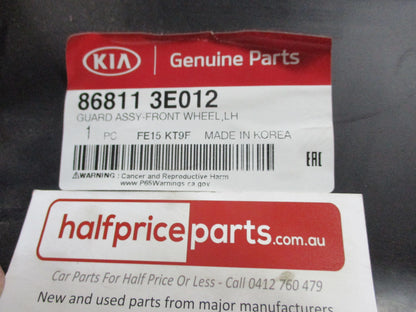 Kia Sorento Genuine Left Hand Front Wheel Inner Splash Guard New Part