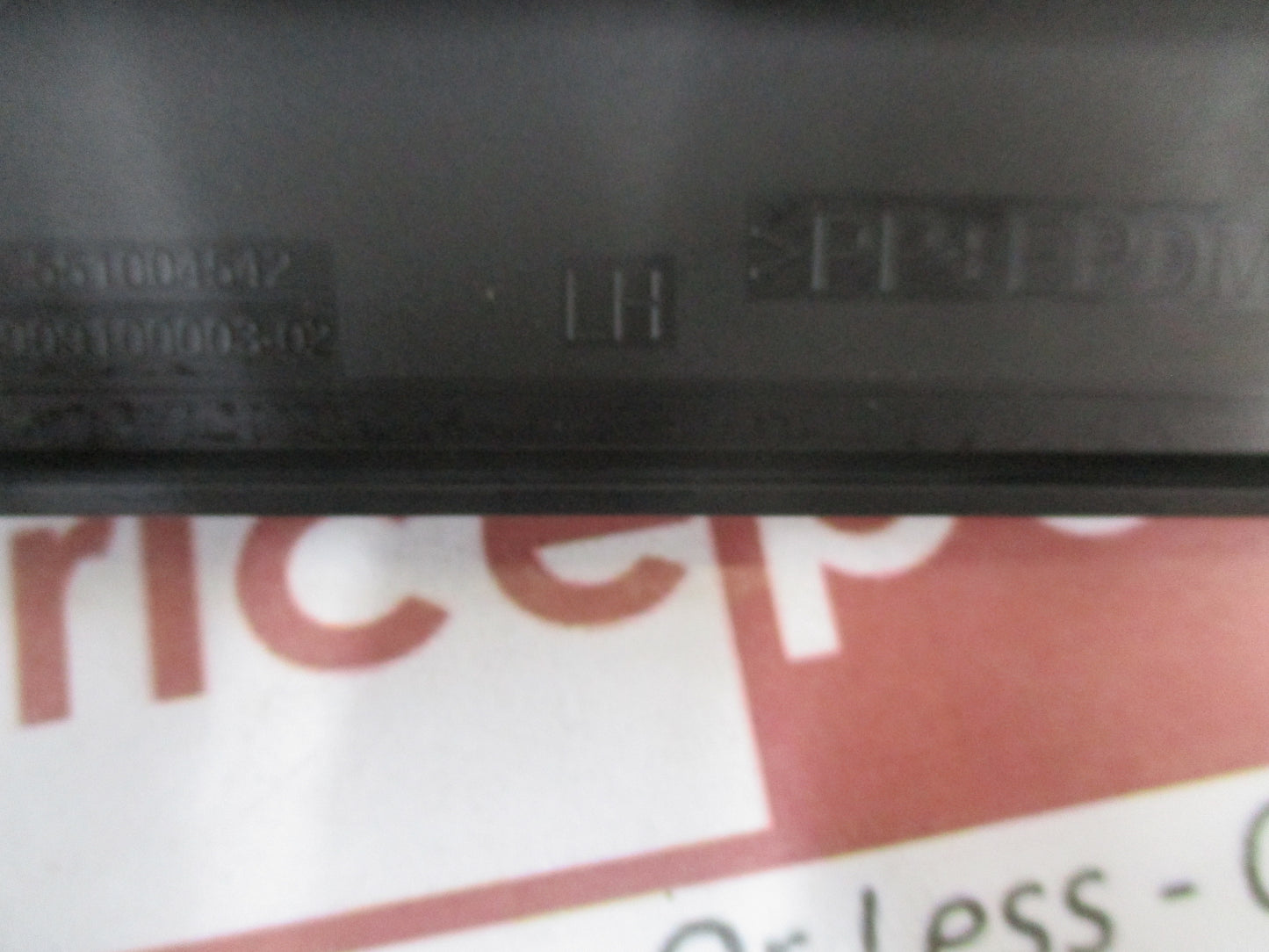 Holden Commodore ZB Genuine Left Hand Front Bumper Lower Outer Air Deflector New Part