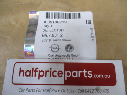 Holden Commodore ZB Genuine Left Hand Front Bumper Lower Outer Air Deflector New Part